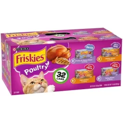 Purina Friskies Shreds, Meaty Bits & Prime Filets With Chicken, Turkey And Cheese Flavor Wet Cat Food - 5.5oz/32ct Variety Pack -BlueBuffalo Sales Store GUEST d4deb25d 728c 4cd7 afde ce24dea22ae3