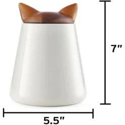 Nambe Cat Treat Jar -BlueBuffalo Sales Store GUEST d50b64d6 2210 4385 9ebd 58b2f152e9f7