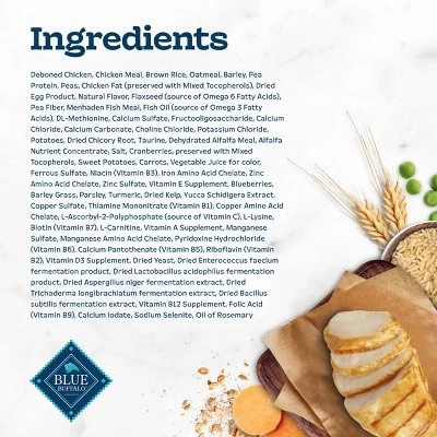 Blue Buffalo Tastefuls Adult Dry Cat Food With Chicken & Brown Rice - 3lbs 4 Blue Buffalo Tastefuls Adult Dry Cat Food With Chicken & Brown Rice - 3lbs - Image 4