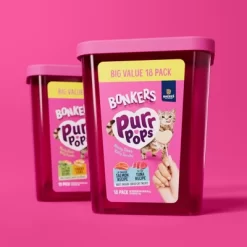 Bonkers Purrpops Tuna And Salmon Flavor Freeze-Dried Cat Treats - 3.6oz/18ct -BlueBuffalo Sales Store GUEST d7a7751c cbb7 4228 afd6 ceb97d8dfbd4