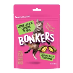 Bonkers Bites Chicken, Cheese And Catnip Flavor Cat Treats - 6.3oz -BlueBuffalo Sales Store GUEST d865113b 131b 44b8 ada9 19d542e41727