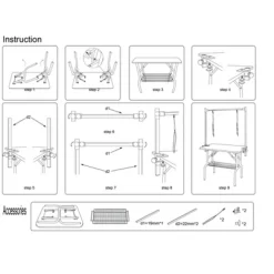 Gulches 42-Inch Foldable Pet Grooming Table For Pet Large Dogs And Cats With Adjustable Arm And Clamp - Gray -BlueBuffalo Sales Store GUEST d96e4ce5 2dfc 4656 a59d 1dadf2ba9c78