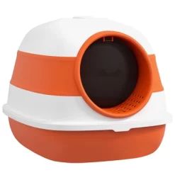 Ridstar Covered Cat Litter Box With Air Freshener-Orange -BlueBuffalo Sales Store GUEST db78ded3 5236 4fca 8d3c d3b262d00868 3