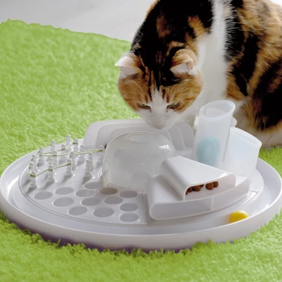 Bayer: Cat-Center - 7-in-1 Pet Activity Center, Cat Toy Game, Educate & Entertain Your Pet, Durable & Dishwasher Safe, Multi Play Toy 4 Bayer: Cat-Center - 7-in-1 Pet Activity Center, Cat Toy Game, Educate & Entertain Your Pet, Durable & Dishwasher Safe, Multi Play Toy - Image 4