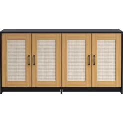 Double Litter Box Enclosure Furniture For 2 Cats, 47.2" Large Hidden Cabinet With Sisal Doors, Multi-Functional Cat TV Stand/Side Table -BlueBuffalo Sales Store GUEST dc79aec4 7c3e 4cfa ab5e b6b8507ff1c2