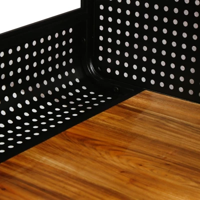 Gulches Spacious Cat House With Tempered Glass For Living Room, Corridor, Study And Other Spaces In Black 8 Gulches Spacious Cat House With Tempered Glass For Living Room, Corridor, Study And Other Spaces In Black - Image 8