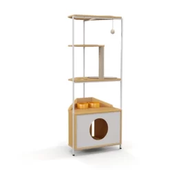 Gulches Must Have Pet Furniture: Corner Cat Tower With Scratching, Condo, And Feeding Station 13 Gulches Must Have Pet Furniture: Corner Cat Tower With Scratching, Condo, And Feeding Station -BlueBuffalo Sales Store GUEST dc8a39fc c300 40d4 855d 842d321dc51a