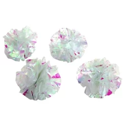 Pounce & Chase Mylar Crinkle Balls Cat Toys - 4pk - Boots & Barkley™ -BlueBuffalo Sales Store GUEST dd4f8cf6 6db2 4f05 a8e5 7f3e28f4a1ec