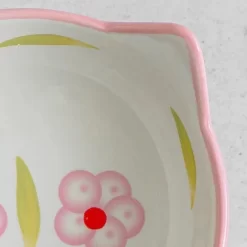 Dexypaws: Elevated Ceramic Cat Bowl, Floral White & Blush Pink, 7oz -BlueBuffalo Sales Store GUEST e01a0415 c299 462f 9f42 c5bf0908e62b