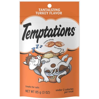 Temptations Tantalizing Turkey Crunchy Cat Treats 4 Temptations Tantalizing Turkey Crunchy Cat Treats - Image 4