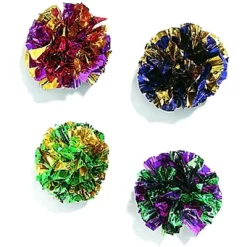 Spot Spotnips Mylar Balls Cat Toys - 4 Pack