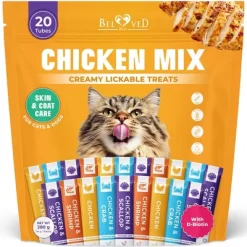 Creamy Lickable Cat Treats & Wet Squeeze Tubes – Chicken Mix, Liquid Cat Snacks, Skin & Coat Care, Multivitamin Treats - 20 Sticks -BlueBuffalo Sales Store GUEST e16e2044 d1fa 46ff a35c ea68b91f0799