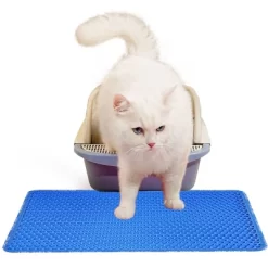 SEVOBAL Litter Box Mat With Double Layers Non-Slip Litter Trapping Mat Easy Clean Kitty Litter Scatter Control, Blue, 54"*36"*1.5" 9 SEVOBAL Litter Box Mat With Double Layers Non-Slip Litter Trapping Mat Easy Clean Kitty Litter Scatter Control, Blue, 54"*36"*1.5" -BlueBuffalo Sales Store GUEST e198bbf1 f863 4323 a788 3110b3d16134