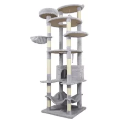 Whisen 78" Cat Tree Tower With Large Condo, Sisal Scratching Post, Hammock & Top Platform -BlueBuffalo Sales Store GUEST e27c3db4 386a 4974 b47a 77fca67cdcb7 1