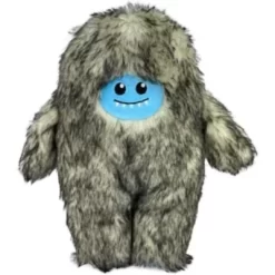 Multipet Yeti Betty Plush Monster With Squeaker Assorted Color Cat Toy ( 4")- 1 Unit