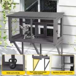 Aivituvin Wooden Cat Window Catio | Waterproof Roof-AIR7016 -BlueBuffalo Sales Store GUEST e3fd6447 5f69 43b8 bf55 2dbd5ab959f8