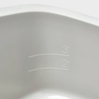 Up & Up Standard Waste Cat Pan - Gray - XL - Up&up™ 2 Up & Up Standard Waste Cat Pan - Gray - XL - Up&up™ - Image 2