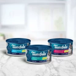 Blue Buffalo Tastefuls Natural Flaked Wet Cat Food Variety Pack, Tuna, Chicken, Fish & Shrimp Entrées In Gravy - 3oz/12ct -BlueBuffalo Sales Store GUEST e433d51f 4ee7 4a00 95ba 2db035a5917c