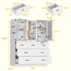 Famapy Multifunctional White Pet Furniture For Cats Built - In Climbing Shelf, Ideal For A Cozy And Tidy Home -BlueBuffalo Sales Store GUEST e4fb05d1 5987 47a0 958e b606af118aa1