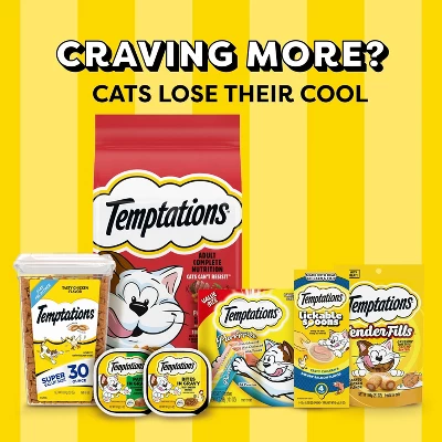 Temptations Shrimp, Milk, Tuna And Turkey Flavor Classic Crunchy And Soft Variety Pack Cat Treats - 37.95oz/6ct 8 Temptations Shrimp, Milk, Tuna And Turkey Flavor Classic Crunchy And Soft Variety Pack Cat Treats - 37.95oz/6ct - Image 8