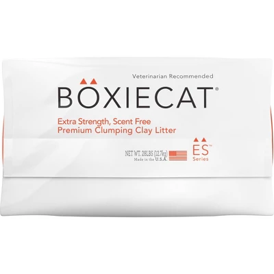 Boxiecat Extra Strength Scent-Free Premium Clumping Litter - 28lbs 8 Boxiecat Extra Strength Scent-Free Premium Clumping Litter - 28lbs - Image 8