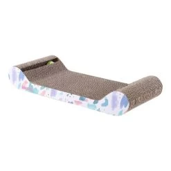 THE LICKER STORE Rini Modern Cardboard Lounge Bed Cat Scratcher With Built-In Bell Toys And Catnip -BlueBuffalo Sales Store GUEST e5c31263 cf53 4107 89c4 d41c8bab29a9