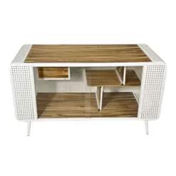 DSVIMOY Spacious Cat House With Glass For Living Room, Hallway, Study And Other Space, White, 55.12"*22.83"*29.92" -BlueBuffalo Sales Store GUEST e684bb65 ec42 4c0c 877e 63fb8bfb03a1