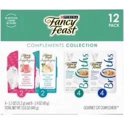 Fancy Feast Complements Collection With Chicken, Tuna, Shrimp, Fish And Salmon Wet Cat Food - 12ct -BlueBuffalo Sales Store GUEST e86761fb 2e65 47c6 8c19 1c33a94d1bd0