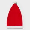 Crinkle Santa Hat Bag Cat Plush Toy - Wondershop™