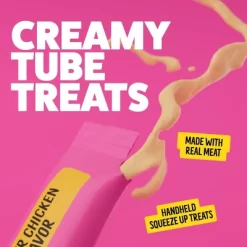 Bonkers Mixx Puree Chicken Flavor Cat Treats - 0.121lb/4ct