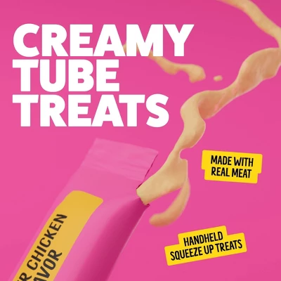 Bonkers Mixx Puree Chicken Flavor Cat Treats - 0.121lb/4ct 1 Bonkers Mixx Puree Chicken Flavor Cat Treats - 0.121lb/4ct