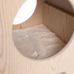 Armarkat Hideaway Cat Activity Center - Natural Wood - 16" -BlueBuffalo Sales Store GUEST e96f98e1 5bd5 4264 8103 7e5e61c0de72