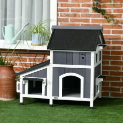 Outdoor Cat House With Weather-resistant Roof & Garden Bed, Outdoor Cat Shelter Enclosure With Multiple Entrances, Modern Cat Furniture Hideout 16 Outdoor Cat House With Weather-resistant Roof & Garden Bed, Outdoor Cat Shelter Enclosure With Multiple Entrances, Modern Cat Furniture Hideout -BlueBuffalo Sales Store GUEST e98150d0 09fe 472b 9ab1 216a1252d3f4