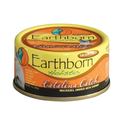Earthborn Holistic Catalina Catch Grain-Free Moist Canned Cat Food - (3 Oz) Pack Of 24 1 Earthborn Holistic Catalina Catch Grain-Free Moist Canned Cat Food - (3 Oz) Pack Of 24