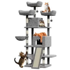 68.5-Inch Multi-Level Cat Tree For Indoor Cats Large Adult Heavy Duty Cat Tower For Large Cats -BlueBuffalo Sales Store GUEST ec22c1bd d202 4e3c bccc a48539df49b6