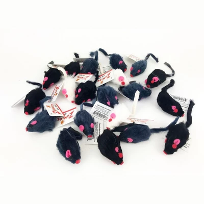 20 X Cat Toy Realistic Fur Mice 3 20 X Cat Toy Realistic Fur Mice - Image 3