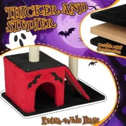 Karl Home 27.5 Inch Gothic Halloween Cat Tree -BlueBuffalo Sales Store GUEST ecbc11a3 d8cb 4783 bd23 61be5facff51