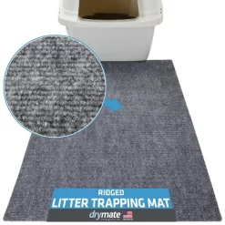 Drymate Cat Litter Trapping Mat - Charcoal - 20 X 28" 4 Drymate Cat Litter Trapping Mat - Charcoal - 20 X 28" -BlueBuffalo Sales Store GUEST ecea1db4 f5c1 43ee 83b8 7480707c9d99