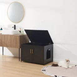 Unipaws Cat Litter Box Enclosure - Top Opening -BlueBuffalo Sales Store GUEST ed3f996f d94c 48ca b4b6 db13e6ae4f96