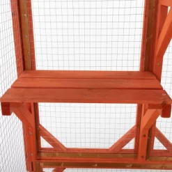 AZL1 Life Concept Pet Crates And Houses Outdoor Cat Cage With Weatherproof Roof And Adjustable Platforms For Safe Playtime, Orange, 70.9"*31.5"*31.5" -BlueBuffalo Sales Store GUEST ee037346 9b3f 4e19 bf80 34f271fe7811