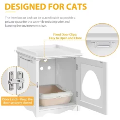 Yaheetech Cat Litter Box Enclosure Indoor For Small Cat/Dog -BlueBuffalo Sales Store GUEST eed668de 9558 4f42 96b5 bba45e00a2e0