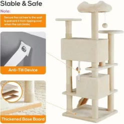 MyDepot Cat Climbing Frame 54 Inch Cat Tower With Scratching Post, Cat Playhouse, Cat Condo -BlueBuffalo Sales Store GUEST f05a64e0 9a01 4fc4 8b38 935c79e0eb04