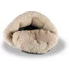 Armarkat Cozy Cat Bed In Beige And Gray C105HHS/MB
