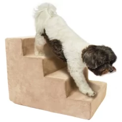 Precious Tails High Density Foam Steps Dog Stairs - Camel -BlueBuffalo Sales Store GUEST f17df98a ce15 4ac5 9412 a82a94f66d36