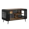 JUJABU 55.12 "Spacious Cat House With Tempered Glass, For Living Room, Hallway, Study And Other Spaces