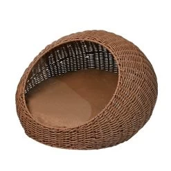 THE LICKER STORE Fiora 19.5" X 18" Modern Circular Faux Wicker Pet Bed With Machine-Washable Cushion -BlueBuffalo Sales Store GUEST f2e48139 635f 4c14 af49 69ef04ba153b