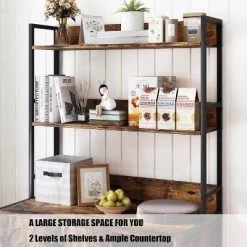 Cat Litter Box Enclosure With 2 Storage Shelves, Hidden Cat Furniture Cabinet With Double Doors, Scratch Pad, Indoor Cat House & Bookshelf Design -BlueBuffalo Sales Store GUEST f3589311 26f6 451d 8f77 e74d1d7c0da5