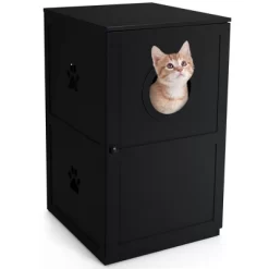 Costway 2-tier Litter Box Enclosure Furniture Hidden Cat House W/ Anti-toppling Device 12 Costway 2-tier Litter Box Enclosure Furniture Hidden Cat House W/ Anti-toppling Device -BlueBuffalo Sales Store GUEST f36c6d86 0224 4ebe ae6f 9ea292f0d45c