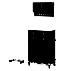 LOVMOR Vintage Small Storage Cabinet With Pet Bed, Hidden Cat Litter Box W/ Drawer & Semi-Open Space -BlueBuffalo Sales Store GUEST f3c777c0 8c17 47fb 87a9 1fa9dc02bce7