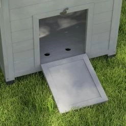 Resenkos Rabbit Hutch, Duck Cage Hutch,Chicken Coop, Duck Coop, Wooden Duck House With Openable Roof & Double Doors, Light Gray -BlueBuffalo Sales Store GUEST f41ca53b b21e 4e98 a40f 0d12a8aa1bbe